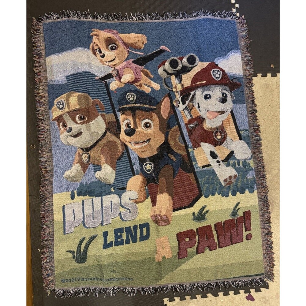 Paw Patrol Blanket 2021 Viacom International